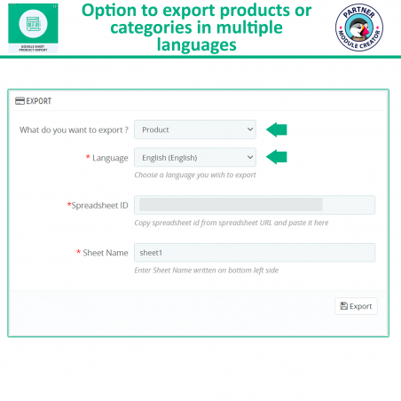 Prestashop Google Sheet Products Import