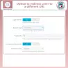 Prestashop redirect customers