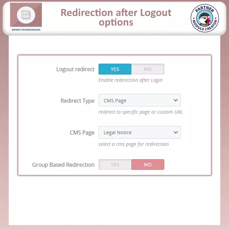 Redirecionar Cliente após Registro Prestashop