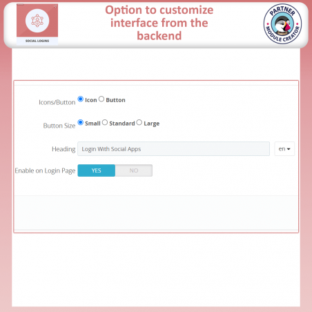 social login prestashop