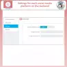 PrestaShop social login - Backend Settings