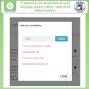 Prestashop Delivery Pin Checker-module