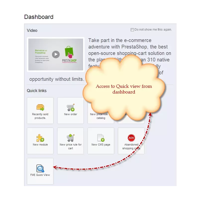 Prestashop Quick View Module - Snelle productinformatie