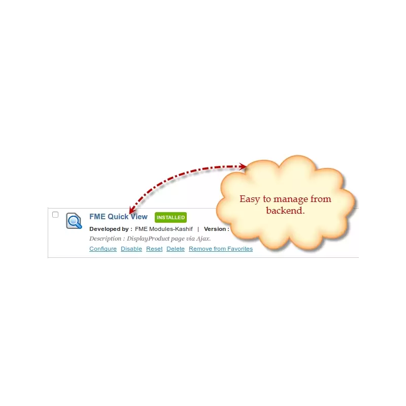 Prestashop Quick View Module - Snelle productinformatie