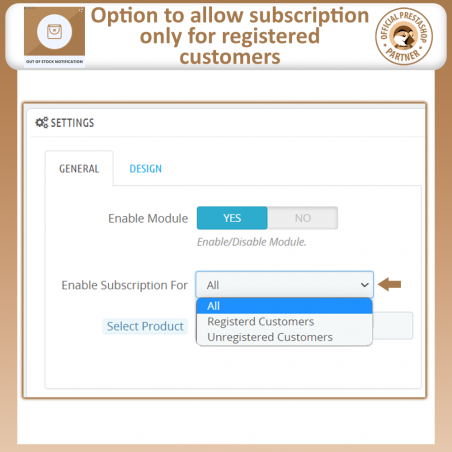 Prestashop Out of Stock Notification