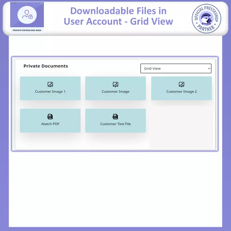 Area Download Privata per Clienti Autorizzati