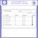 Area Download Privata per Clienti Autorizzati