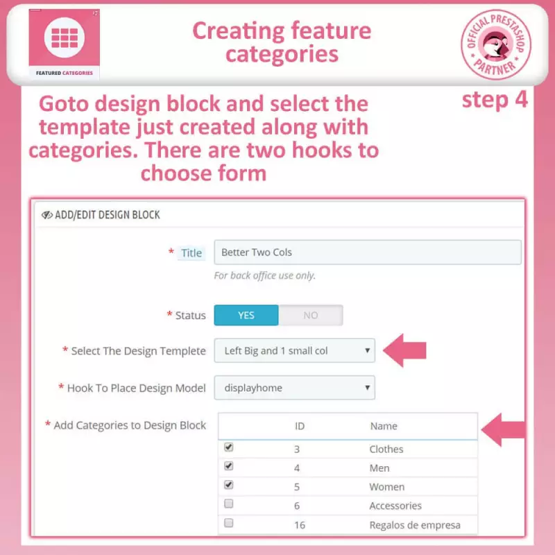 Vorgestellte Kategorien - Neue Prestashop Addons