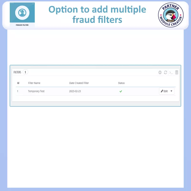 Módulo Gratuito de Alerta e Filtro de Fraudes PrestaShop