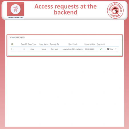 Prestashop restrict shop access by country