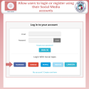 PrestaShop social login - Multiple social media platforms