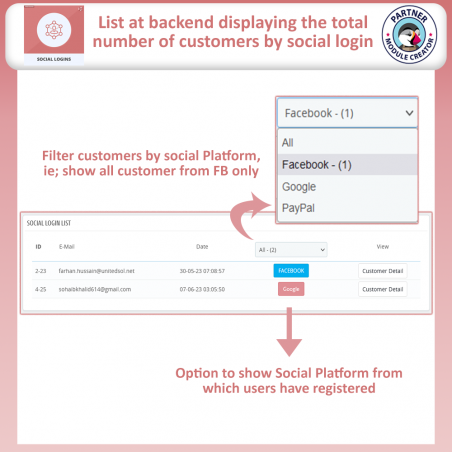 prestashop social login