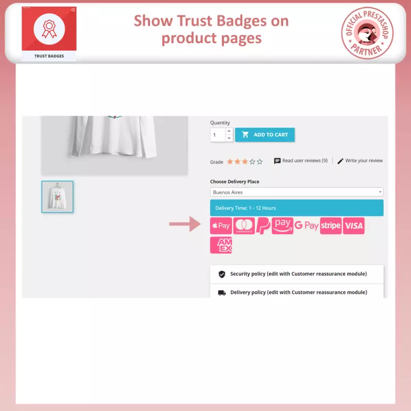 Insignias de Confianza PrestaShop | Mejora la Credibilidad