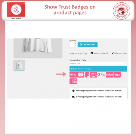 Trust Badge Module Prestashop