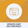 Prestashop update cart at checkout