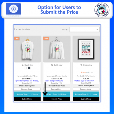 Price Guaranteed module Prestashop