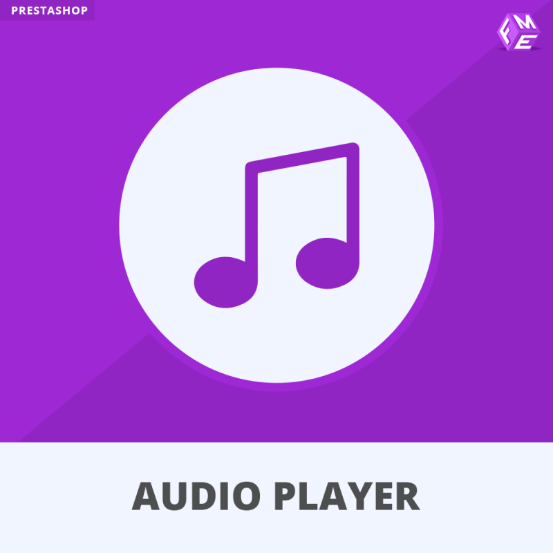 PrestaShop Audio Player Module