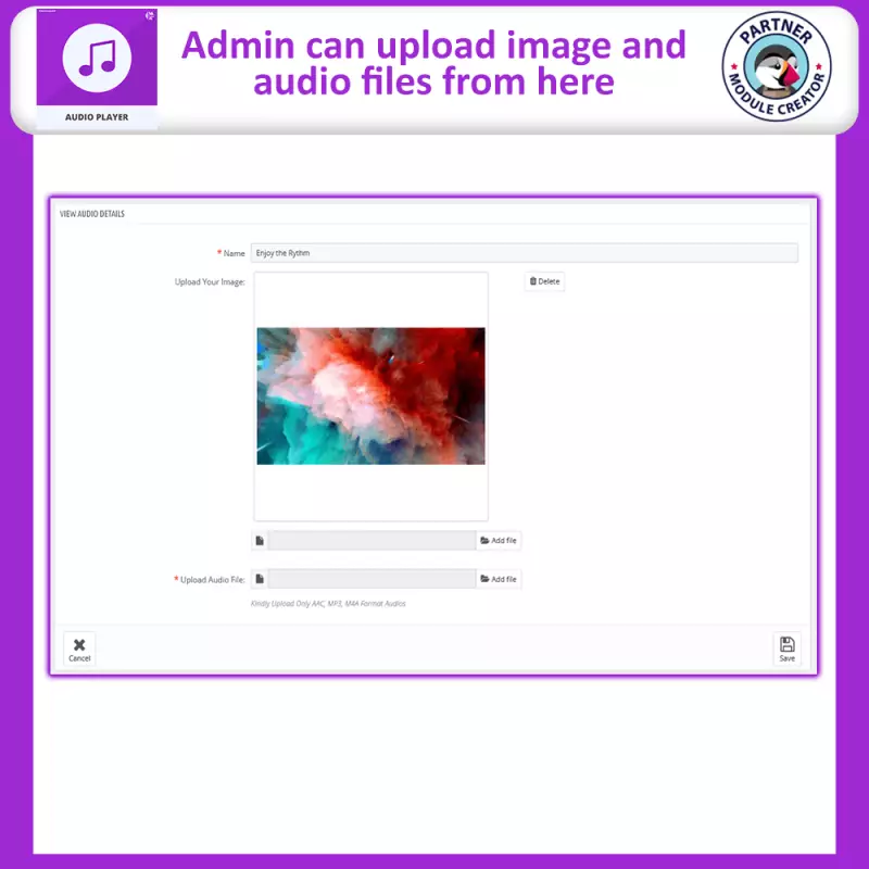 Audioplayer voor Prestashop - Nieuwe Addons