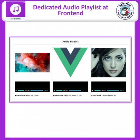 PrestaShop Audio Player