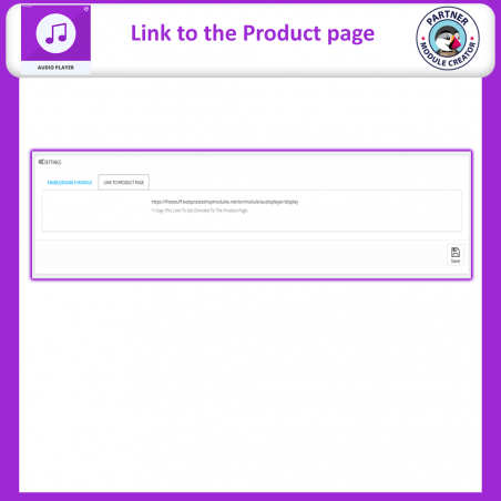 PrestaShop Audio Player free Module