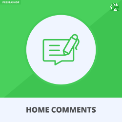 Prestashop Home Comments