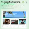 Prestashop Blog Module Homepage