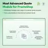 Prestashop Quote Module Features