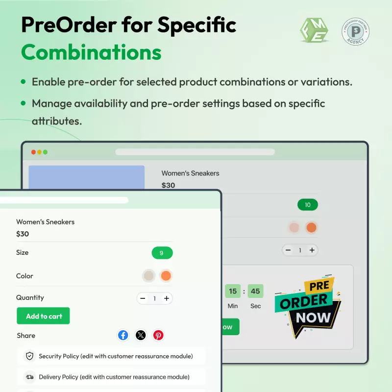 PrestaShop – Przedsprzedaż i lista oczekujących