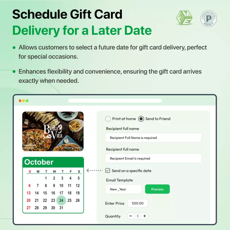 Cartão-presente PrestaShop – Aumente Suas Vendas Online