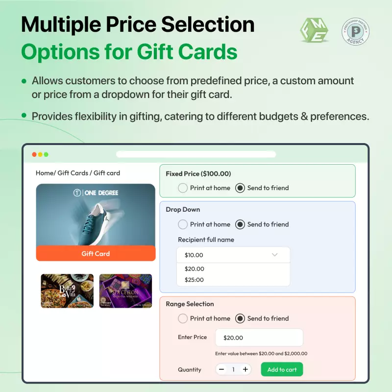 Cartão-presente PrestaShop – Aumente Suas Vendas Online