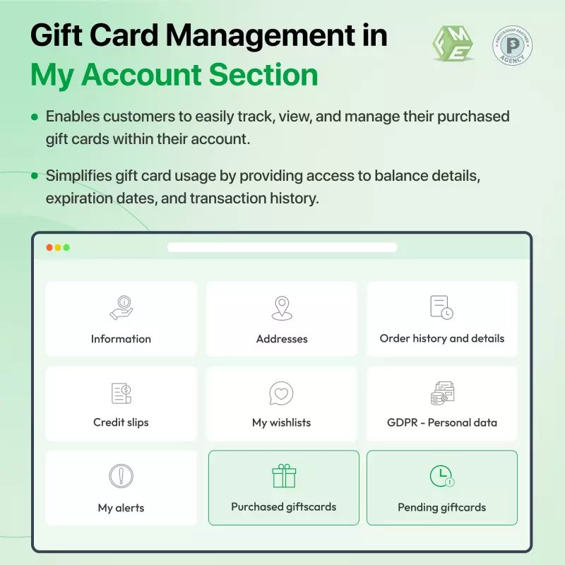 Carte cadeau PrestaShop - Boostez vos ventes avec des cartes
