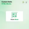 custom html block featured image
