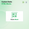 custom html block featured image