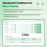 Conditions Offered by Static Block PrestaShop Module