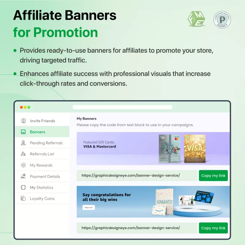 Programme d'affiliation PrestaShop Programmes de fidélité