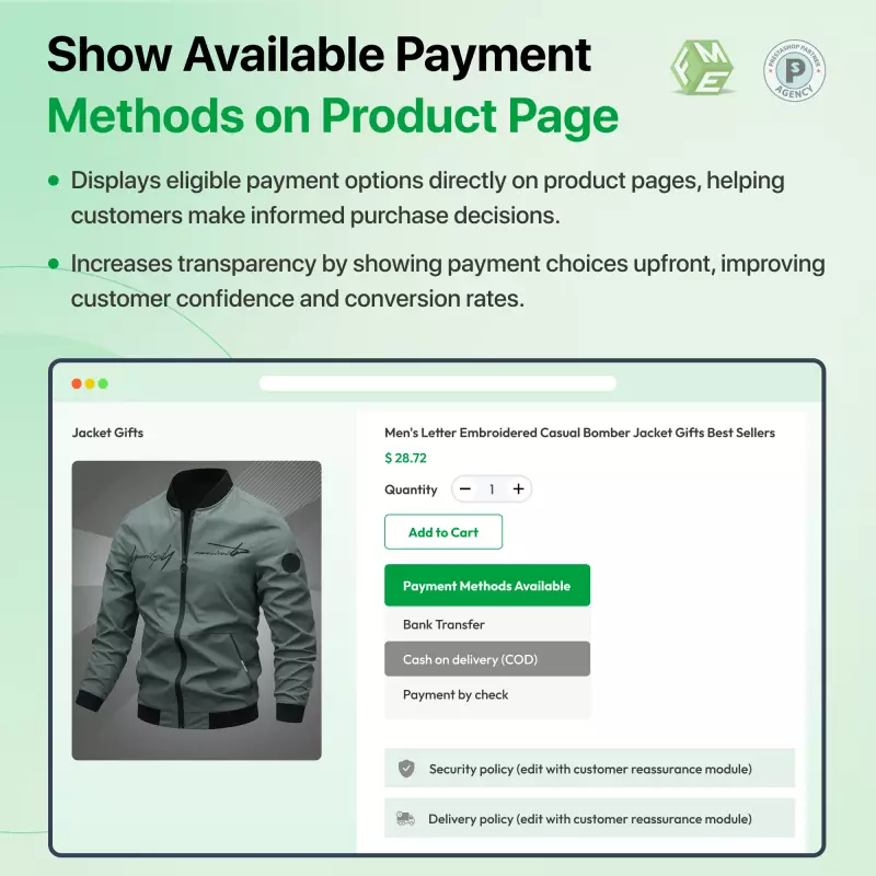 Prestashop Restringe Métodos de Pagamento por Categoria