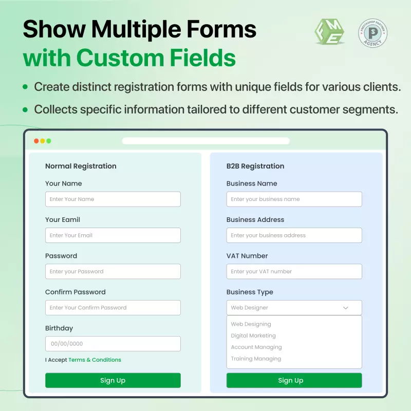 Módulo de Registro B2B de PrestaShop | Validación IVA/SIRET