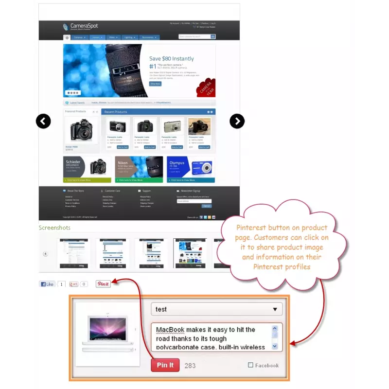 Módulo Gratuito PrestaShop para Integração com Pinterest