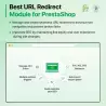 PrestaShop URL Redirect Module Features