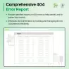 PrestaShop URL Redirect Module 404 Errors Report