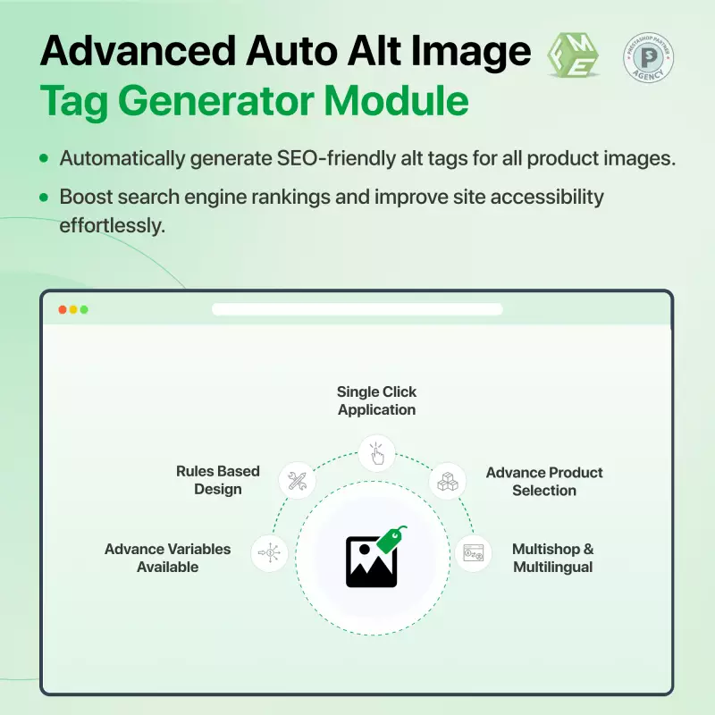 Etiquetas ALT SEO auto con IA para PrestaShop - ChatGPT, Gemini