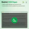 Proteger Páginas CMS com Senha Prestashop