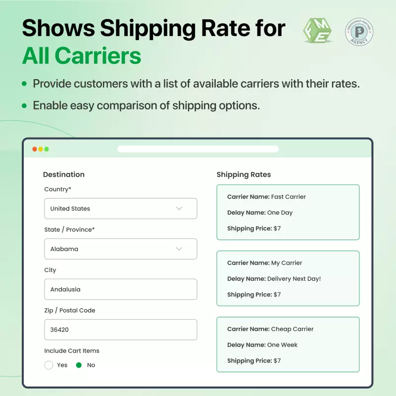 Prestashop Kalkulator Kosztów Wysyłki