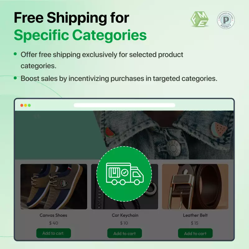 Kostenloser Versand bei PrestaShop: Kostenlose Lieferung