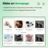 PrestaShop Product Slider: Carrossel de imagens