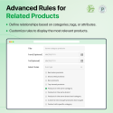 Prestashop Related Products Module Rules