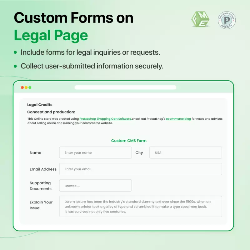 Modulo Pagina CMS PrestaShop: Guida Completa e Funzioni