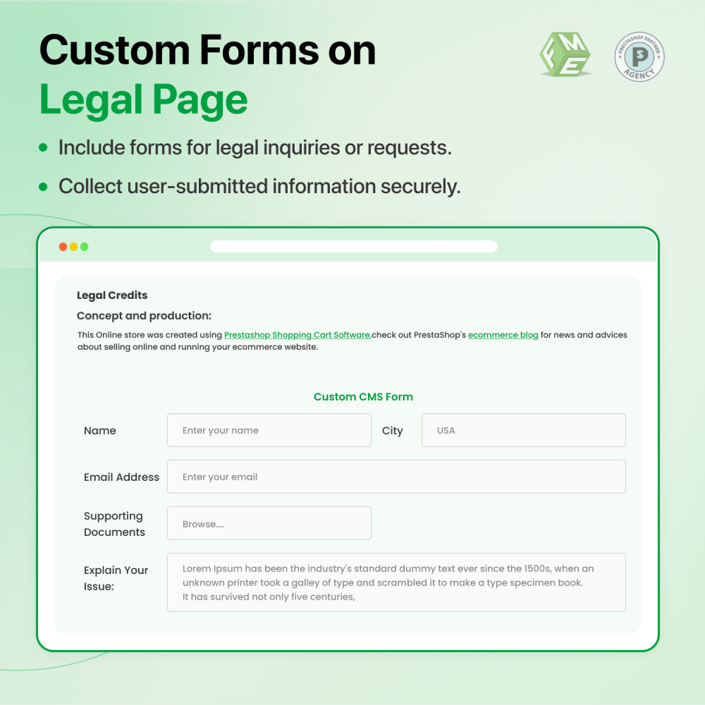 PrestaShop CMS Page Form:Add Custom Fields on CMS Pages