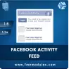 Facebook Activity Feed