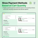 Métodos de pagamento com base na quantidade do carrinho: Método de pagamento personalizado Prestashop